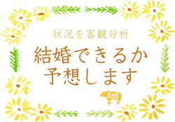 結婚できるか予想します イメージ